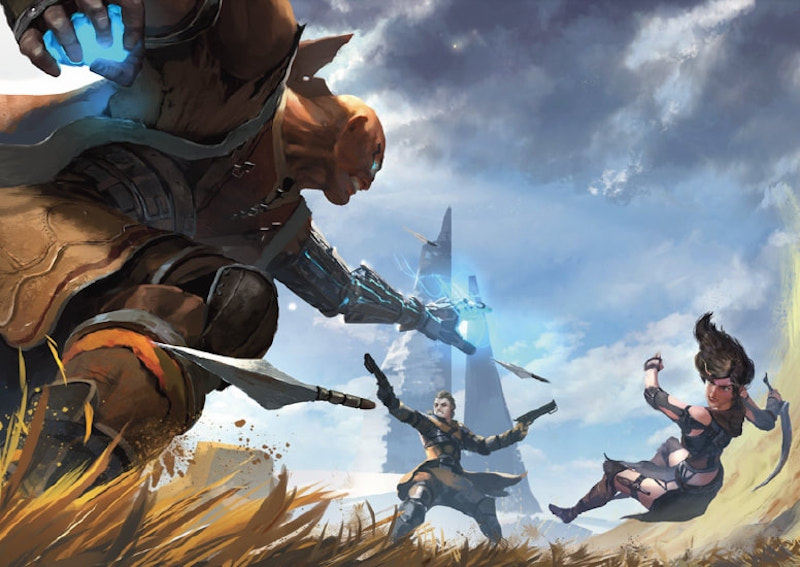 An image from Unity, Modiphius’ new tabletop RPG.